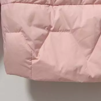 Косой карман вниз женские короткие зима 2024 новый теплый белый утиный пух маленький хлеб одежда зима теплая S чёрный