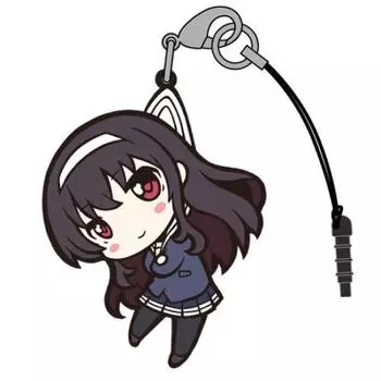 Коспа Саекано: Как воспитать скучную девушку Ютаха Касумигаока Цумамарэ Резиновый ремешок Резиновый талисман