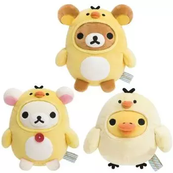 Косплей цыпленок плюшевая игрушка мягкие игрушки кавайные милые аниме плюшевые детские игрушки для девочек детский подарок