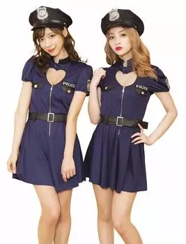 Косплей GH Heart Police Navy L [Clearstone] женский тёмно-синий