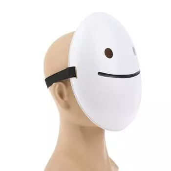 Косплей Хэллоуин Маски Маски Мечты Мультфильм Аниме Белая Улыбка Маски Шлем