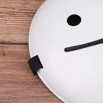 Косплей Хэллоуин Маски Маски Мечты Мультфильм Аниме Белая Улыбка Маски Шлем белый