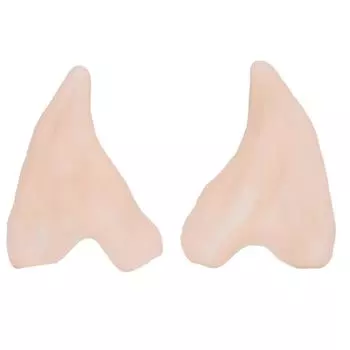 Косплей Эльфийские ушки Латекс Мягкий Уникальный Заостренный Ухо Реквизит Костюм Наряд для Хэллоуина Рождественская Вечеринка