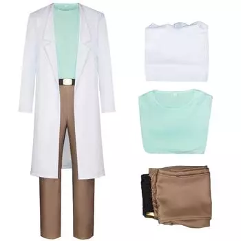 Косплей-костюм для фильмов, аниме и игр S белый