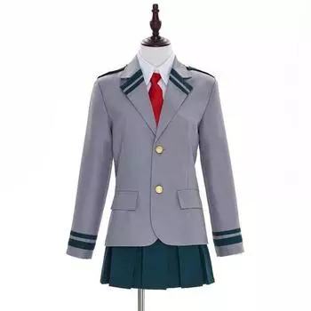 Косплей Костюм Кацуки Тенья Шото Очако Цую Униформа Костюм [cnstone] Бакуго, Иида, Тодороки, Урарака, Яойорозу, Казе, мужская униформа, женская