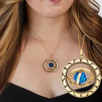 Косплей Кристаллы Подвеска Ожерелье Аксессуары Костюмы На Хэллоуин Наряды Реквизит One Size