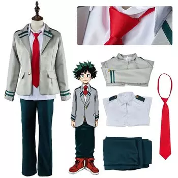 Косплей My Hero Academia Izuku Katsuki Tenya Shoto Ochako Стиль Урараки Аниме Косплей Event XL [Essri] Костюм, униформа, Мидория, Бакуго, Иида,