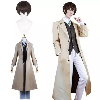 Косплей Осаму Дазая с Busted Detective Agency Косплей Bungo Stray Dogs Взрослое культурное мероприятие Сцена Дазая Косплей Осаму Дазая с [Камидзу Рёхин]