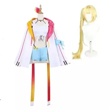 Косплей Сары Хошикавы с париком Виртуальный Орихиме Звезда Полухэллоуинский культурный фестиваль [COSSA] (XXL)
