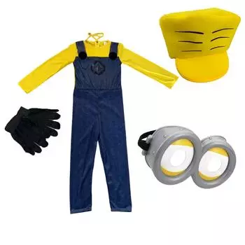 Косплей сценический костюм Чарли Ад Принцесса Ад Косплей сценический костюм Чарли Ад Принцесса Ад S жёлтый