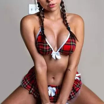 Косплей Сексуальная школьная ночная рубашка Эротическое белье Сексуальное женское нижнее белье Студенческий сексуальный наряд Babydoll Ролевая игра Костюм S