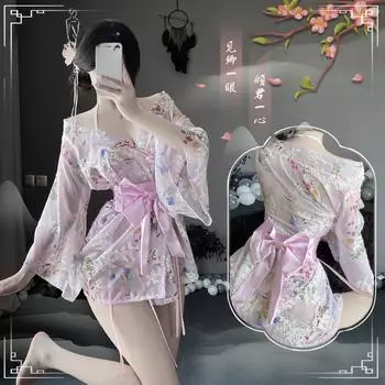 Косплей Сексуальные Экзотические Костюмы Чувственное Женское Белье Японский Прозрачный Бинт Эротическая Одежда Порно Готика Сетка Секс Наряд Тедди Боди One Size