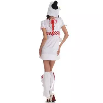 Косплей снеговик рождественский костюм униформа косплей рождественский костюм, сексуальный рождественский костюм пингвина average code