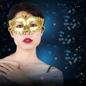 Косплей Выпускной Реквизит Хэллоуин Поставки Свадебные Кружева Маскарад Танцевальные Маски Товары Для Вечеринок Венецианская Маска
