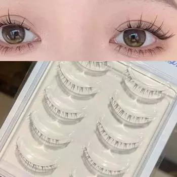 Косплей Женщины Увеличить Глаза Инструмент Для Макияжа Нижние Норковые Ресницы Наращивание Нижних Накладных Ресниц