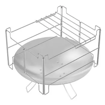 Костер Coleman Fire Bonfire Dedicated Deploys в 1 3 уровнях нагрева Костер Coleman Fire Fire из нержавеющей стали 40 см для костра, диска, подставки, подставки, второго, регулировки,