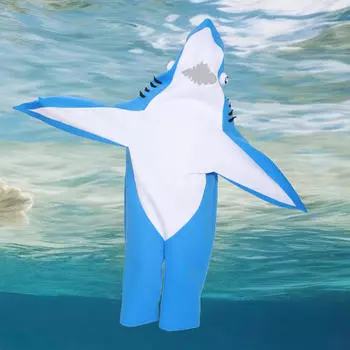 Костюм акулы реквизит Хэллоуин для ролевой игры маскарад бар сценическое шоу