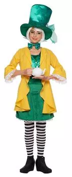 Костюм Безумного Шляпника из «Алисы в стране чудес» от Disney для женщин, рост 155–165 см