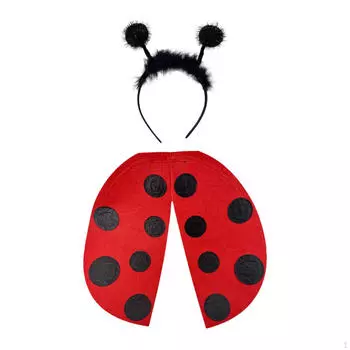 Костюм божьей коровки для детей Крыло божьей коровки для рождественской вечеринки Подарки на день рождения