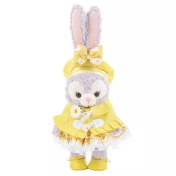 Костюм чучела животного 2025S, цветочное платье и короткая накидка, желтый костюм Stella Lou размера S, ручная работа [atelier_memory]