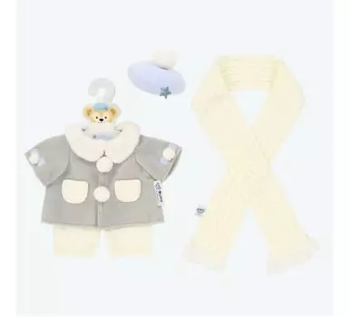 Костюм Даффи Disney Sea Duffy Friends Танцующие снежинки 2024 [Эксклюзив в Токио] &
