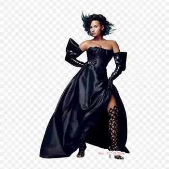 Костюм Деми Ловато, термопереносная печать, виниловые нашивки, наклейки для одежды, аппликации «сделай сам», моющиеся нашивки