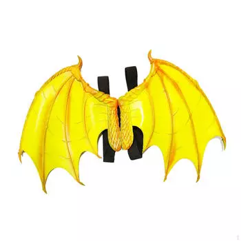 Костюм динозавра дракона реквизит забавный декоративный креатив для карнавала ночной клуб сцена жёлтый