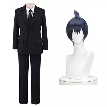 Костюм для косплея Аки Хаякавы с париком Костюм для косплея Аки Хаякавы Gun Majin для взрослых Tokyo Public Security Special Section 4 Costume Cultural Festival