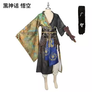 Костюм для косплея Black Myth Wukong, игра в стиле ретро Guangzhi, тот же костюм для косплея в стиле аниме, костюм для выступления L