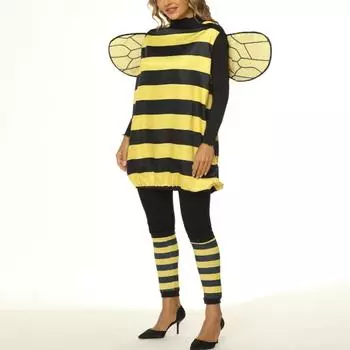 Костюм для косплея Фестивальный костюм для выступления Игровой костюм XXL жёлтый