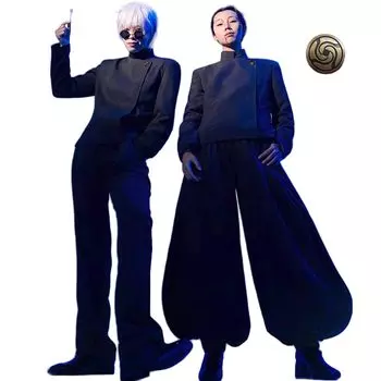 Костюм для косплея Jujutsu Kaisen Gojo Satoru Natsu Yuketsu, парик эпохи технического колледжа, можно добавить аксессуары для косплея, костюм 2-го сезона, аниме