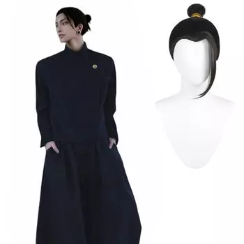 Костюм для косплея Нацую Кетсу с париком, форма для взрослых в техническом колледже столичного дзюдзюцу, костюм для косплея Гето Сугуру Нацую Кетсу