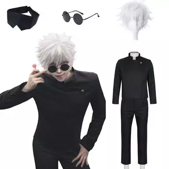 Костюм для косплея в стиле дзюдзюцу кайсэн, костюм дзюдзюцу кайсэн, униформа для рождественского мероприятия, полный комплект костюмов с аксессуарами, Национальный колледж Годзё