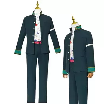 Костюм для косплея Wind Chime High School, стиль вышивки, ВЕТРОВКА, униформа, костюм, Харука Джунхи Кётаро Акихико Хадзимэ Мики Тайга Цугаура, косплей
