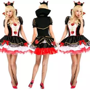 Костюм для маскарадного шоу на Хэллоуин, косплей, сексуальный костюм королевы-принцессы на Хэллоуин average code