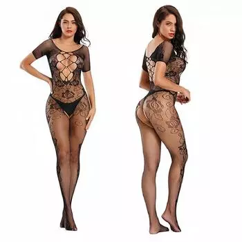 Костюм для тела, чулки для тела, секс-эротическое белье с открытой промежностью, Тедди, нижнее белье с вырезами, кукла в сеточку, порно, сексуальные костюмы S