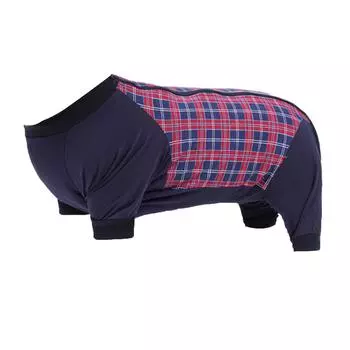 Костюм для восстановления собак, эластичная дышащая застежка, 4-х ножная рубашка для домашних животных после операции для больших собак