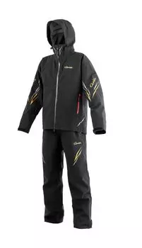 Костюм дождевик Gamakatsu Ultima Shield Pro GM3785, черный, LL-WIDE, чёрный