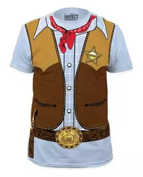 Костюм джинсовый, 3D, для ролевых игр, для мужчин, в стиле хип-хоп, веселая, индивидуальная, модная, повседневная, уличная, с круглым вырезом, с коротким рукавом, детская футболка с капитаном, топ L