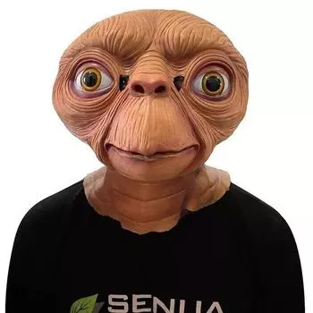 Костюм ET Mask для взрослых, карнавальный костюм, тематический костюм, латекс, дети инопланетяне As shown