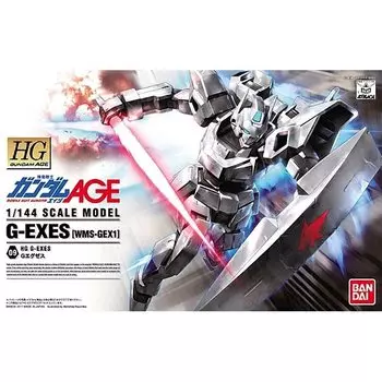 Костюм HG G Exes Gundam 1/144 WMS-GEX1 (Мобильный ВОЗРАСТ) белый