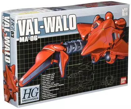 Костюм HGM Val Valo Gundam 0083 STARDUST 1/550 MA-06 (Мобильная ПАМЯТЬ) красный