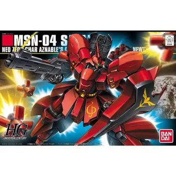Костюм HGUC Sazabi Gundam 1/144 MSN-04 (Контратака мобильного Чара)