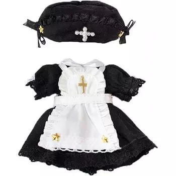 Костюм Ish Obitsu 11 Ob11 размера Obitsu Doll 11 см, тело медсестры, одежда, платье, милый комплект из 3 предметов, 3 цвета, черный, черный
