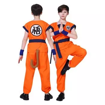 Костюм из 5 предметов, костюмы для косплея, топ + пояс + браслет + брюки + хвост, полный комплект костюмов для выступлений 110