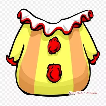 Костюм клоуна, костюм клоуна, термопереносная печать, виниловые нашивки, наклейки для одежды, аппликации «сделай сам», моющиеся нашивки