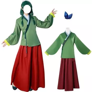 Костюм кошки Мао Мао, костюм для косплея «Монолог» с украшением для волос, популярный костюм для косплея для детей и взрослых из аниме, маскировка на Хэллоуин, Рождество