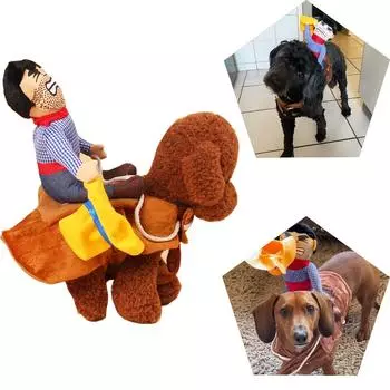 Костюм кошки на Хэллоуин, забавная одежда для косплея для маленьких и средних собак, кошек, щенков, котят, ковбоев, одежда для питомцев, новинка, наряды для вечеринок S синий