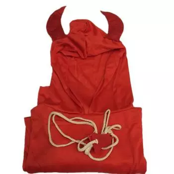 Костюм Красного Дьявола Харви на Хэллоуин и реквизит для вечеринки для взрослых One Size