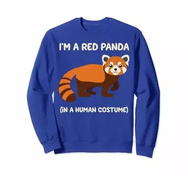 Костюм Красной Панды Красная Панда в костюме человека Забавный тренер Я